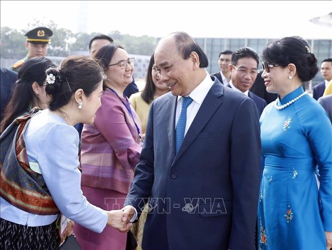 Đây là chuyến thăm đầu tiên của lãnh đạo cấp cao Việt Nam tới Thái Lan kể từ sau Đại hội Đảng XIII và cũng là chuyến thăm đầu tiên của Chủ tịch nước ta tới Thái Lan sau 24 năm. Ảnh: TTXVN