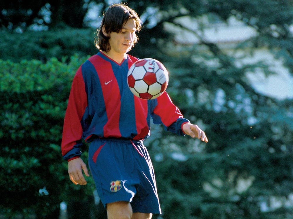 Messi đã thi đấu chuyên nghiệp gần 20 năm. Ảnh: BBC