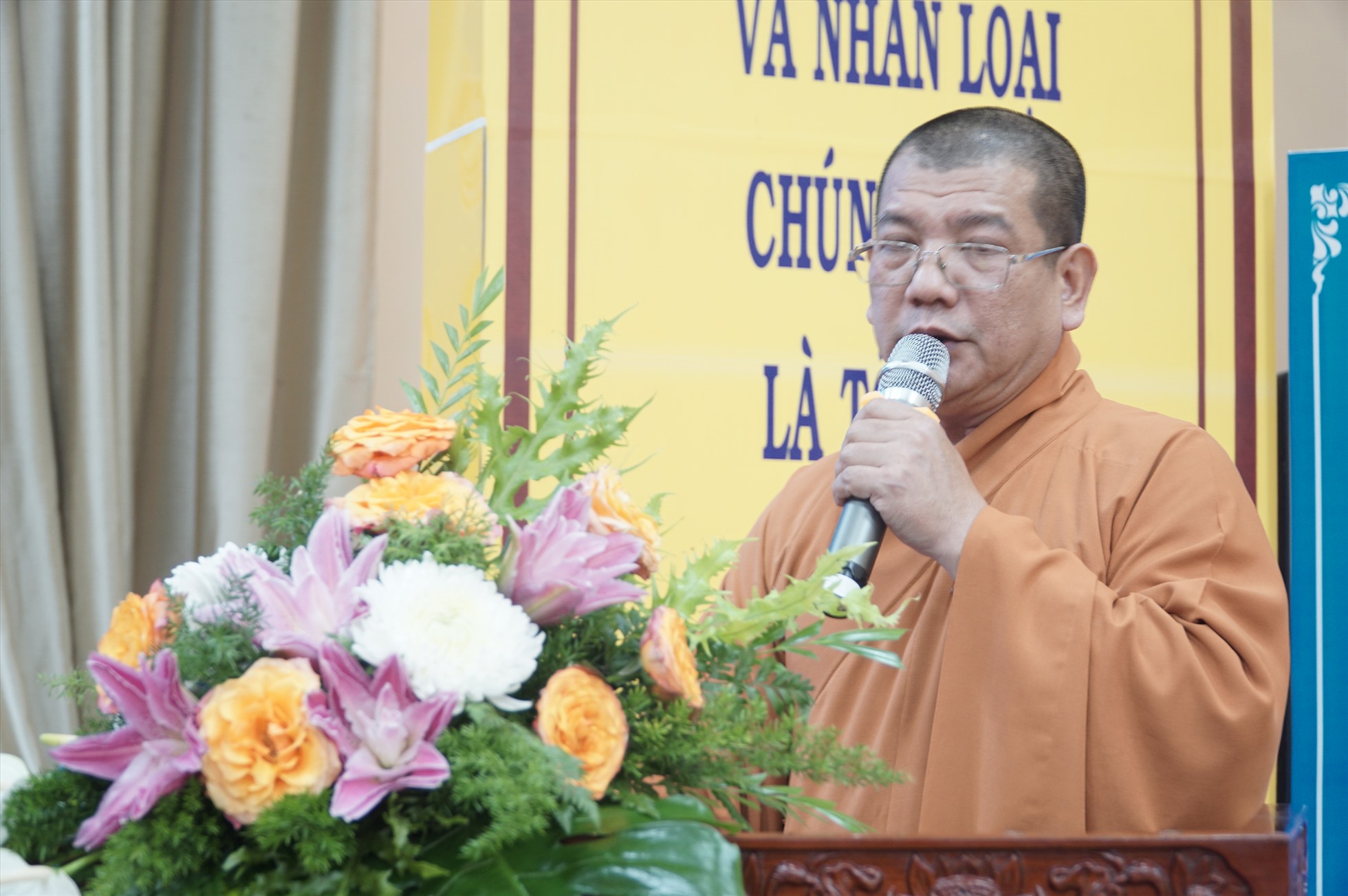 Buổi lễ do Ban An toàn giao thông tỉnh và Ủy ban Mặt trận Tổ quốc Việt Nam tỉnh phối hợp Ban Trị sự Giáo hội Phật giáo Việt Nam tỉnh Bạc Liêu tổ chức Lễ tưởng niệm các nạn nhân tử vong do tai nạn giao thông năm 2022 tại Bạc Liêu. Ảnh: Nhật Hồ