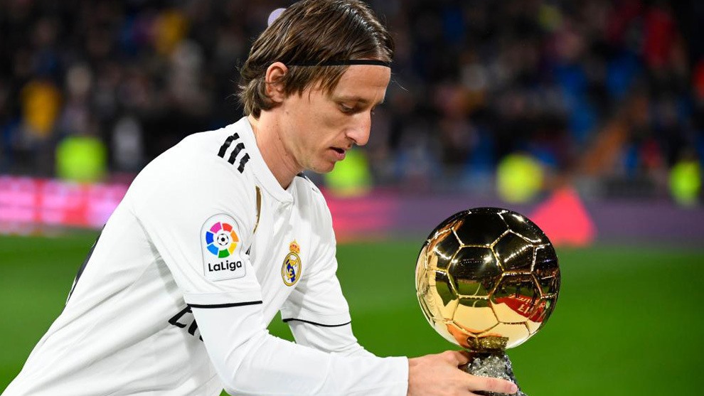 Modric chấm dứt sự thống trị của Ronaldo và Messi để giành Quả bóng Vàng 2018. Ảnh: AFP.