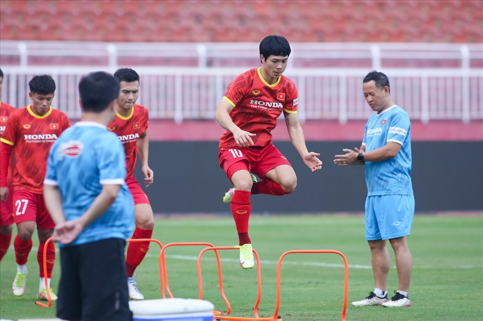 Công Phượng vắng mặt trong đợt hội quân của tuyển Việt Nam hướng đến AFF Cup. Ảnh: Thanh Vũ