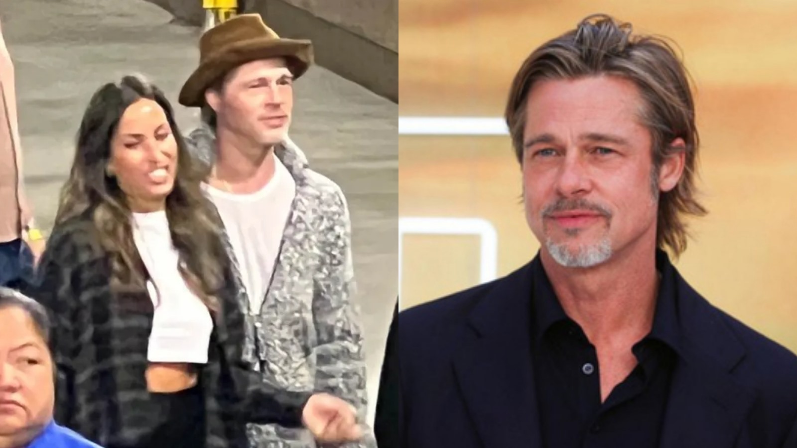 Brad Pitt được bắt gặp khi đi chơi cùng người đẹp kém 26 tuổi. Ảnh: PS