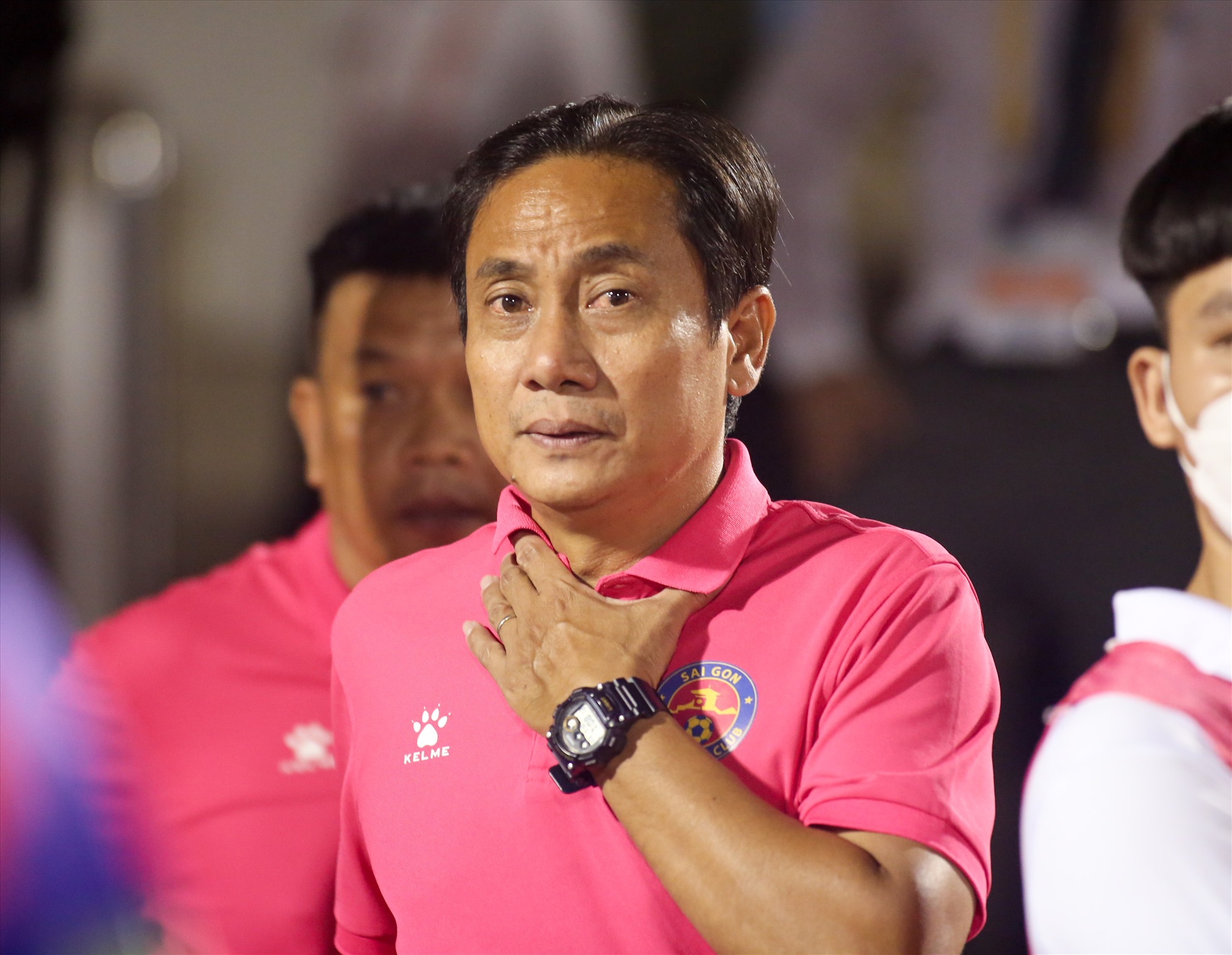 Huấn luyện viên Phùng Thanh Phương tiếc nuối nếu Sài Gòn FC giải thể. Ảnh: Thanh Vũ
