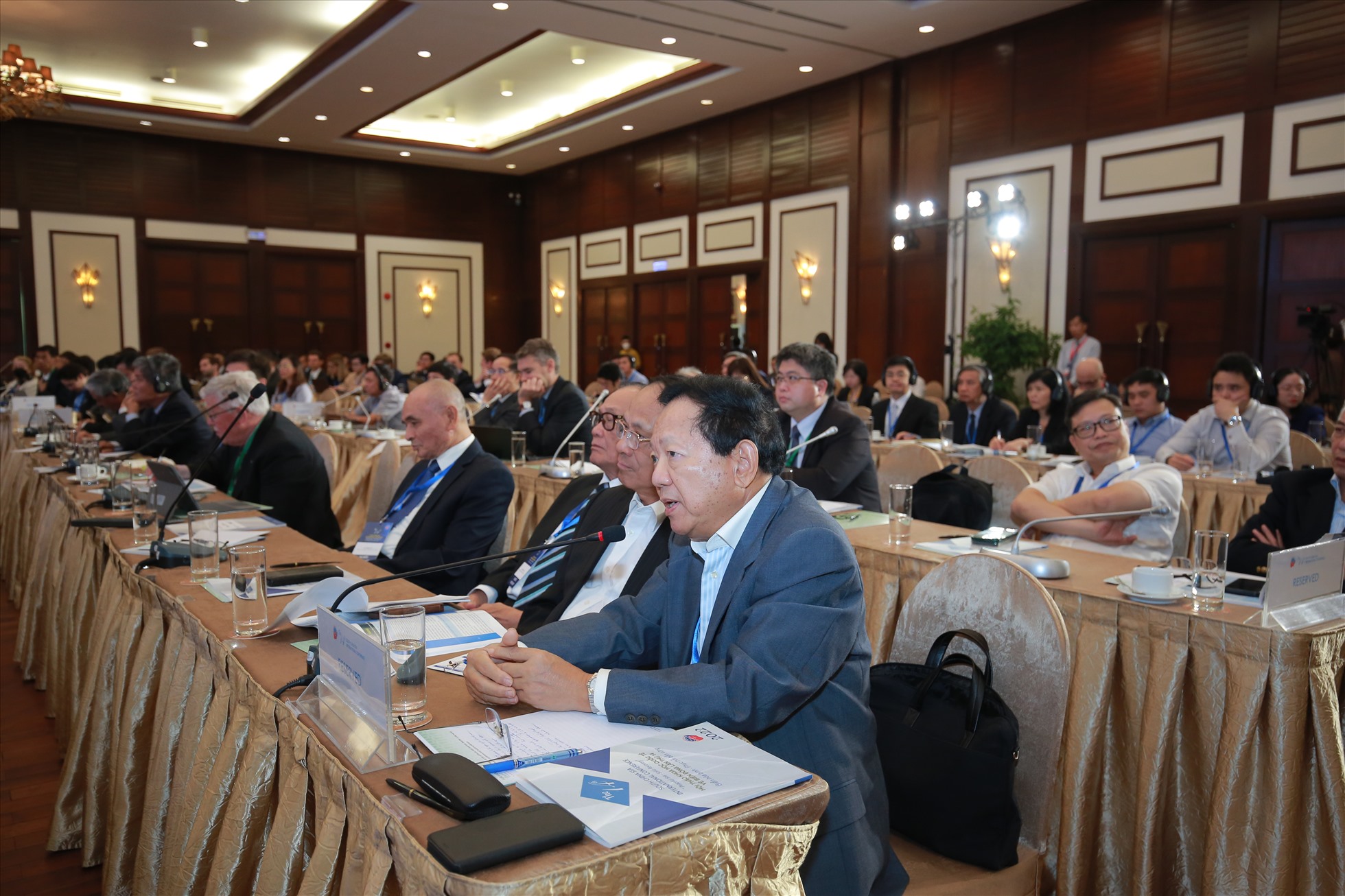Các đại biểu dự Hội thảo khoa học quốc tế về Biển Đông. Ảnh: Bộ Ngoại giao