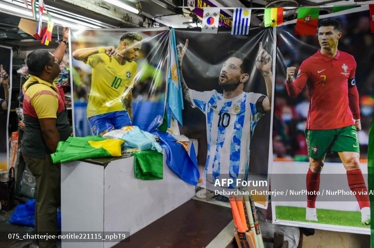 Messi và Ronaldo vẫn tạo ra sức hút lớn cho World Cup năm nay.  Ảnh: AFP