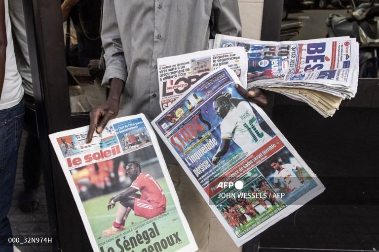 Tiền đạo người Senegal chính thức nói lời chia tay World Cup 2022. Ảnh: AFP