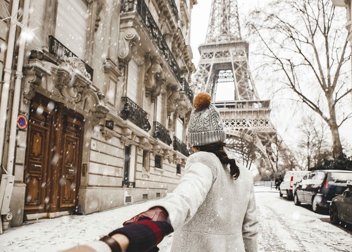 Mùa đông cổ tích ở Châu Âu.