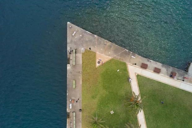 Điểm check-in được cho là góc phía Bắc của Tam giác quỷ Bermuda, nằm tại thành phố Hamilton. Ảnh: Bermuda Tourism Authority
