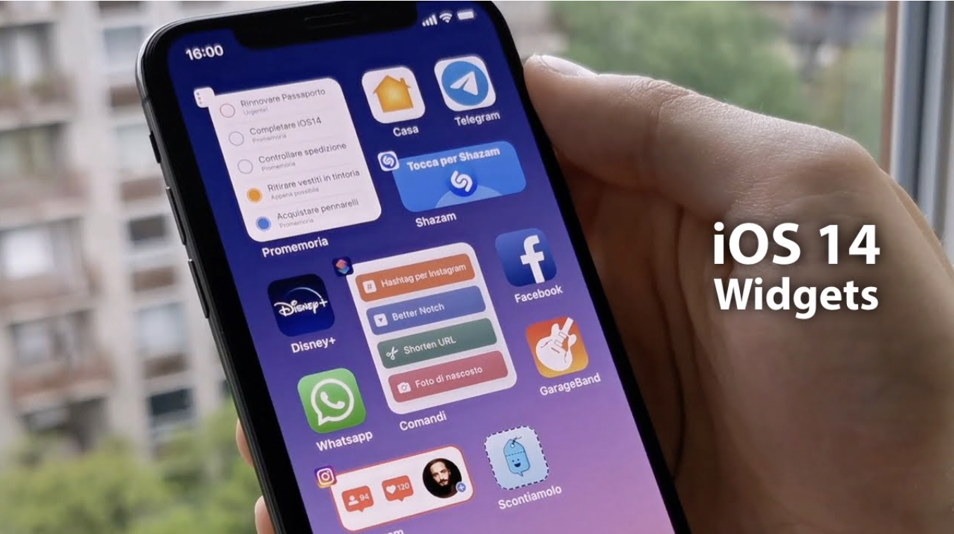One UI 5 lấy “cảm hứng” widget tương tự như iOS 14. Ảnh chụp màn hình