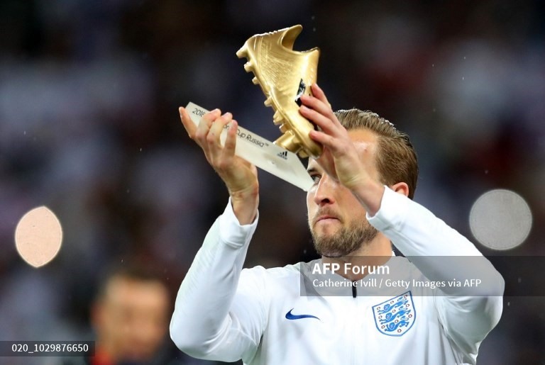 Harry Kane giành chiếc giày vàng tại World Cup 2018