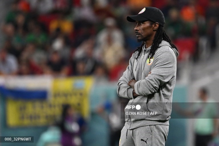 Huấn luyện viên Aliou Cisse từng là thành viên của đội tuyển Senegal tại World Cup 2002. Ảnh: AFP