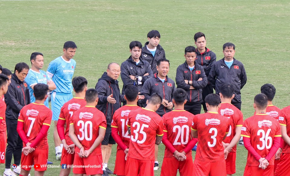 Huấn luyện viên Park Hang-seo đã có 5 năm gắn bó với bóng đá Việt Nam. Ảnh: VFF