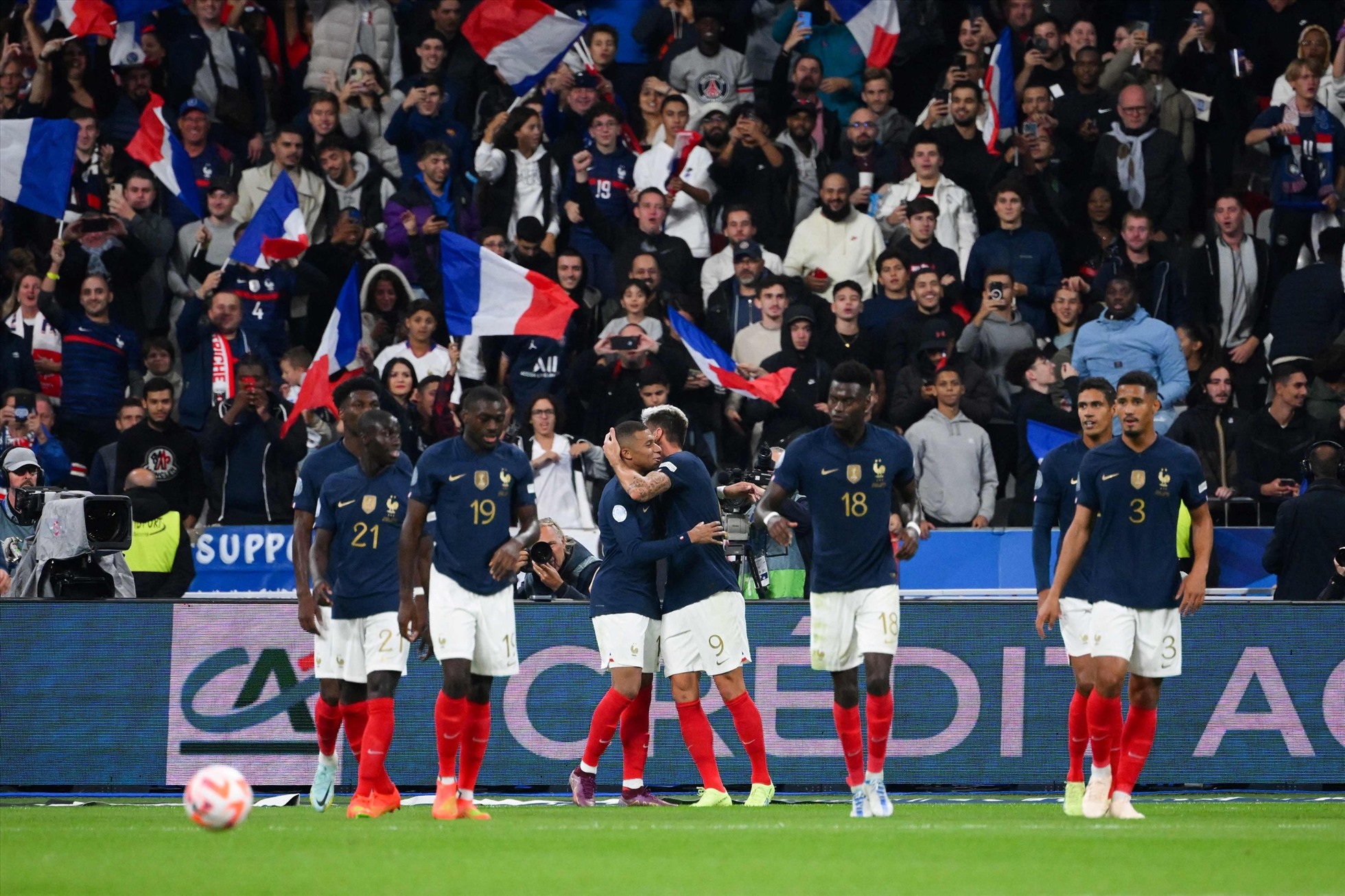 Đội tuyển Pháp có lứa cầu thủ tài năng. Ảnh: AFP