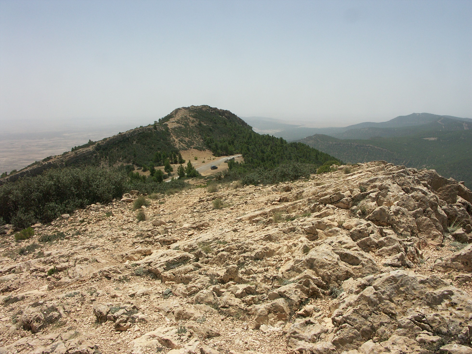 Jebel Ech Chambi là ngon núi cao nhất ở Tunisia. Ảnh: Wikipedia