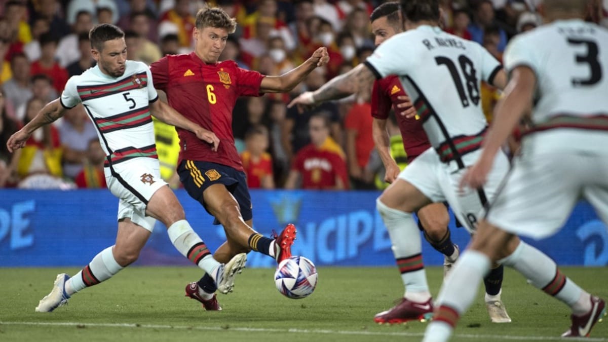 Tây Ban Nha có đội hình rất trẻ. Ảnh: AFP