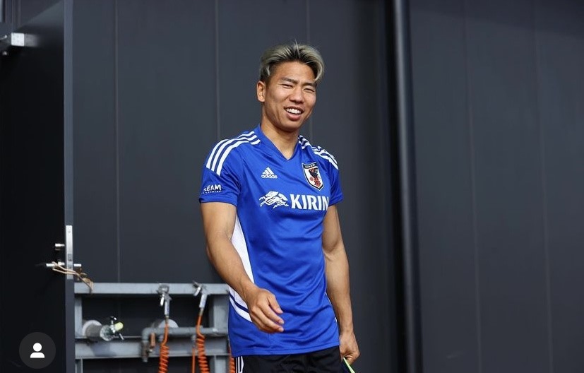 Tại trận mở màn bảng E World Cup 2022, Takuma Asano đã ghi được bàn thắng, đưa Nhật có cơ hội . Ảnh: Instagram Takuma Asano