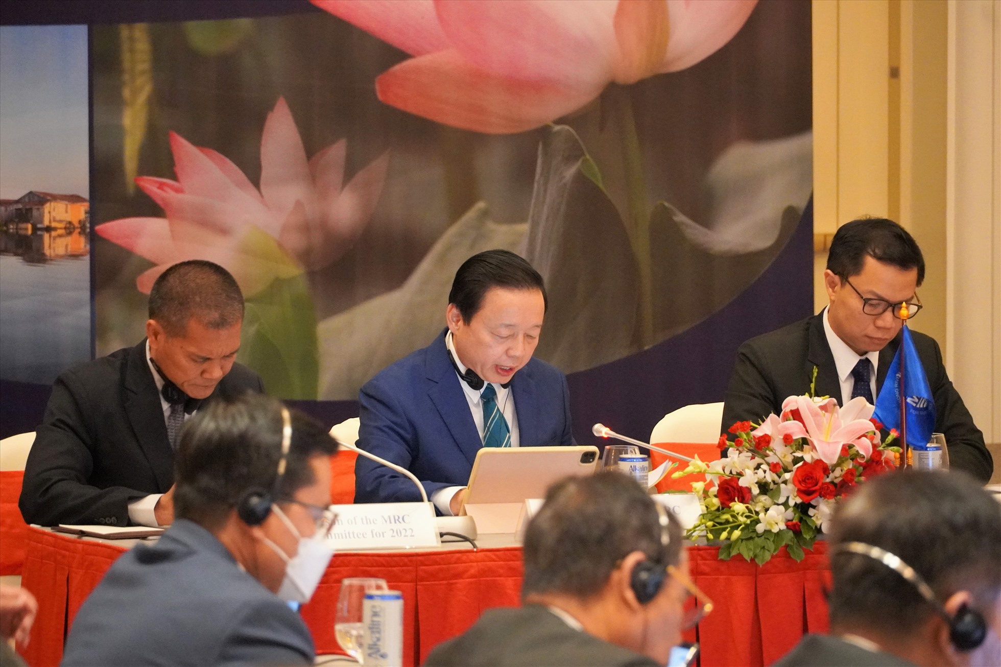 Bộ trưởng Trần Hồng Hà chủ trì phiên họp diễn ra tại huyện Xuyên Mộc, tỉnh Bà Rịa - Vũng Tàu. Ảnh: Thành An