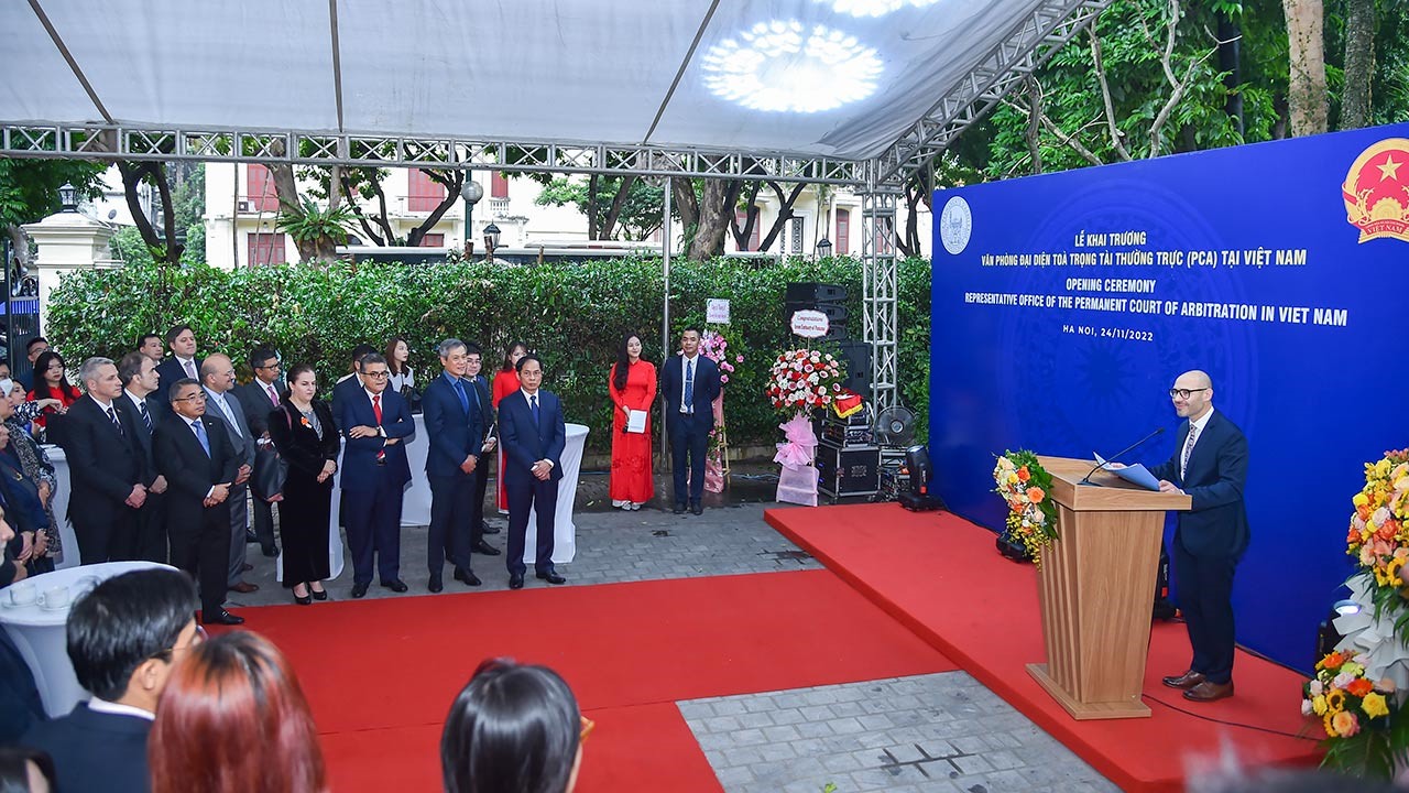 Văn phòng đại diện PCA tại Hà Nội là bước tiến quan trọng của quá trình hội nhập của Việt Nam. Ảnh: Bộ Ngoại giao