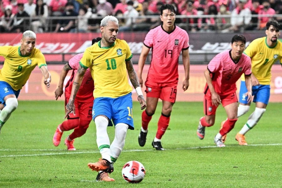 Brazil là ứng cử viên vô địch World Cup 2022. Ảnh: AFP