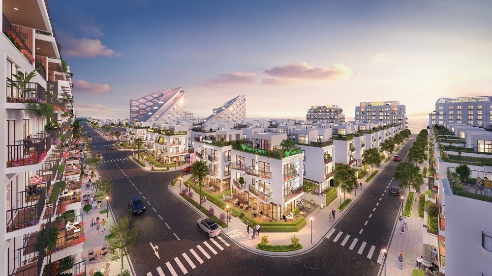 Văn Phú - Invest phát triển đô thị dựa trên các tiêu chuẩn quốc tế (Minh họa: dự án Vlasta – Sầm Sơn).