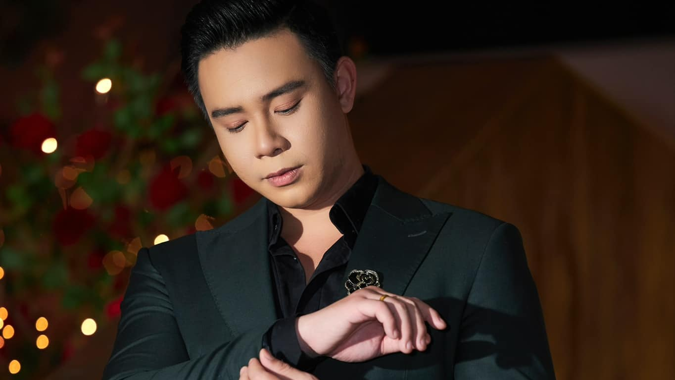 Nam ca sĩ Đông Hùng cũng góp mặt trong album “Xa em” của nhạc sĩ Nguyễn Thành Trung. Ảnh: Nhân vật cung cấp