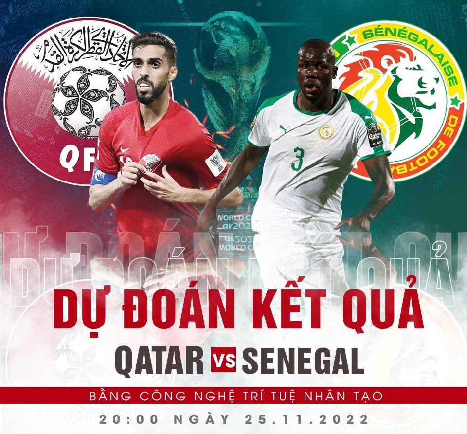 trực tiếp qatar vs senegal dự đoán tỉ số link xem trực tiếp world cup 2022