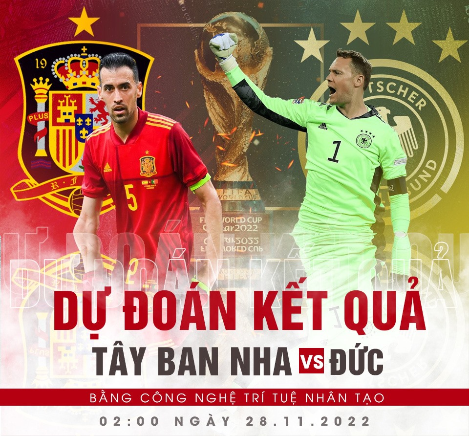 Tây Ban Nha vs Đức dự đoán tỉ số link xem trực tiếp world cup vtv 2 nhận định kết quả tây ban nha đức