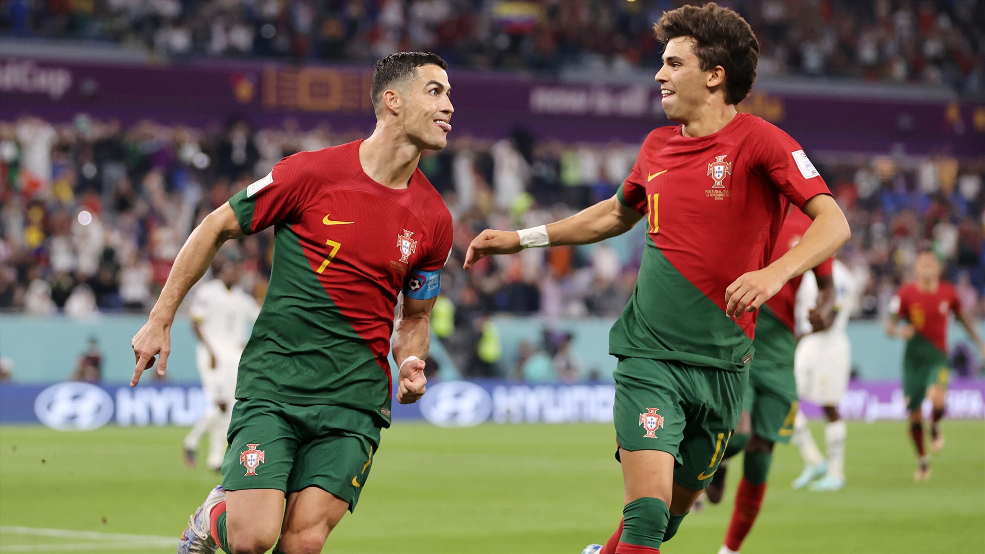 Ronaldo đã góp công mang về 3 điểm cho Bồ Đào Nha trong ngày ra quân. Ảnh: FIFA