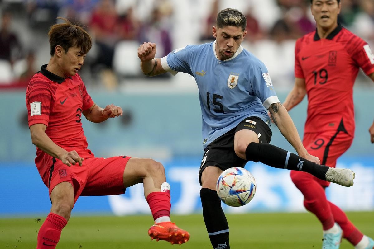 Valverde hiện là ngôi sao số 1 của Uruguay. Ảnh: FIFA
