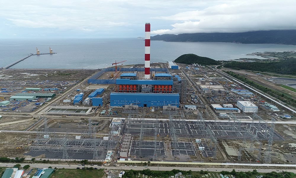 Trạm biến áp 500kV Vân Phong và đấu nối được đóng điện sẵn sàng phục vụ vận hành thử nghiệm  Nhà máy Nhiệt điện BOT Vân Phong 1. Nguồn: EVNNPT