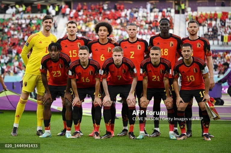 Đội tuyển Bỉ và cá nhân De Bruyne có trận đấu thất vọng. Ảnh: AFP
