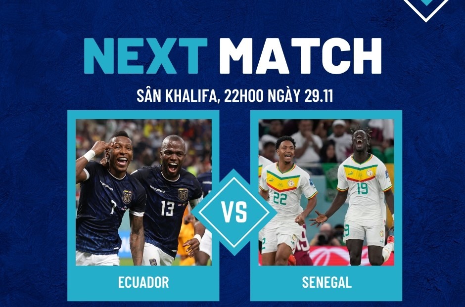 Ecuador và Senegal cạnh tranh trực tiếp tấm vé vào vòng 1/8 World Cup 2022. Ảnh đồ họa: Lê Vinh