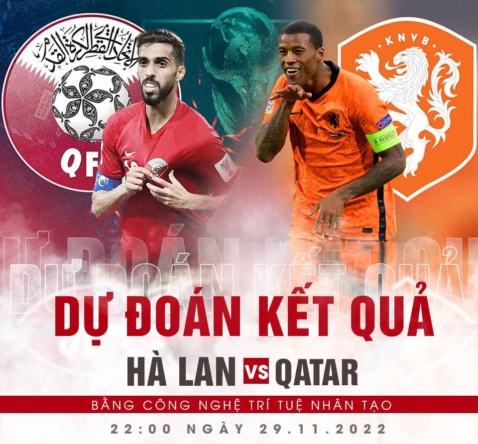Hà Lan vs Qatar dự đoán tỉ số nhận định kết quả link xem trực tiếp bóng đá world cup vtv2 soi kèo hà lan qatar