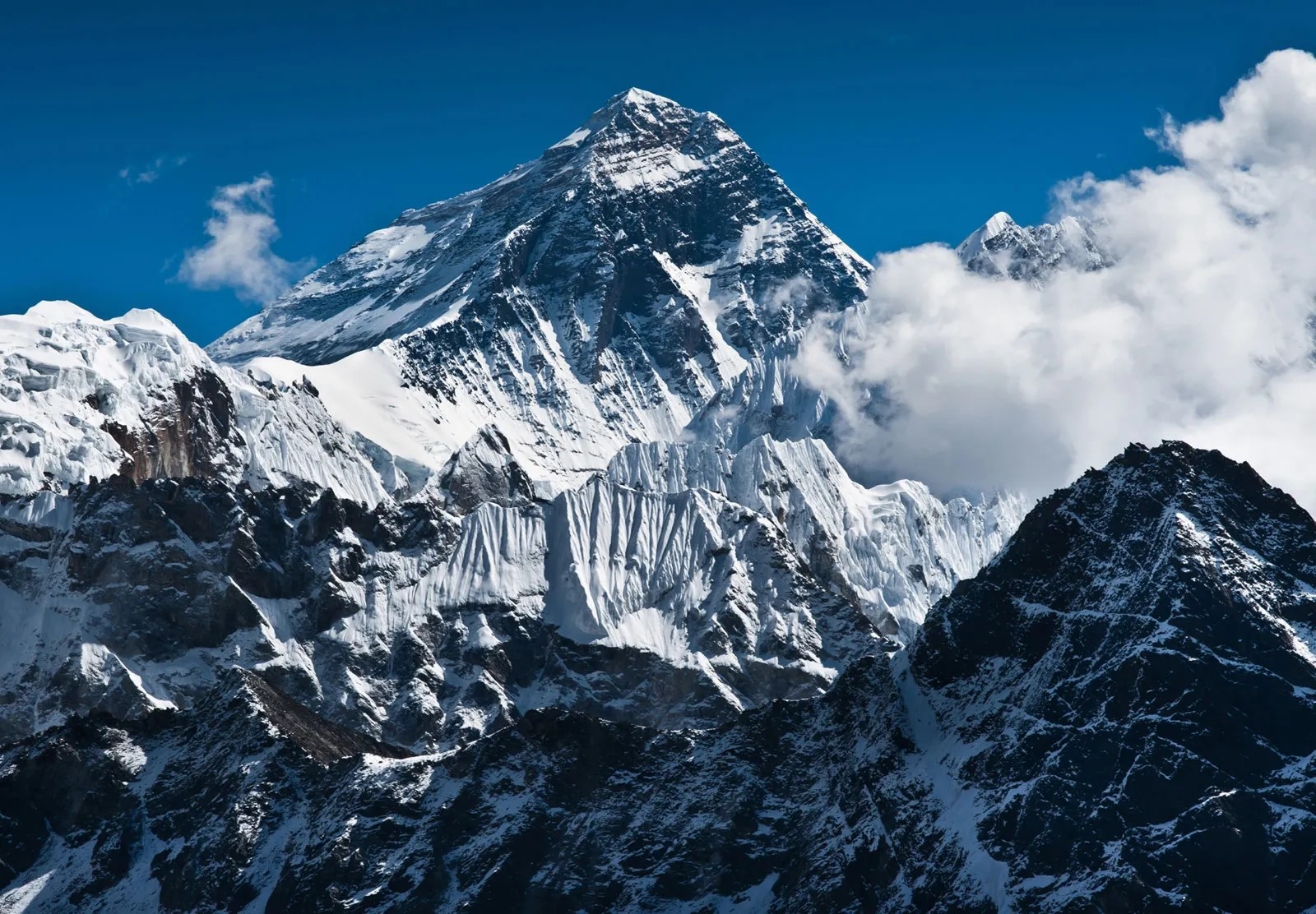 Đỉnh Everest được đặt theo tên một người xứ Wales. Ảnh: Britiannica