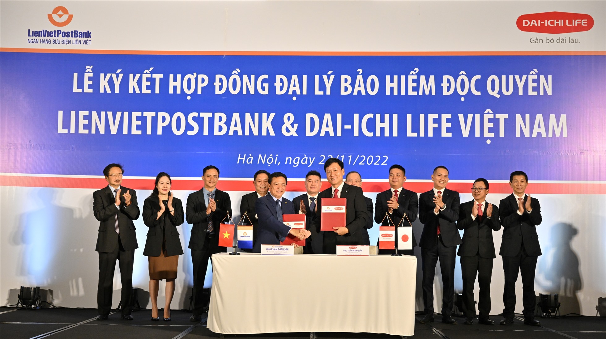 LienVietPostBank và Dai -ichi Life Việt Nam ký hợp đồng phân phối bảo hiểm độc quyền