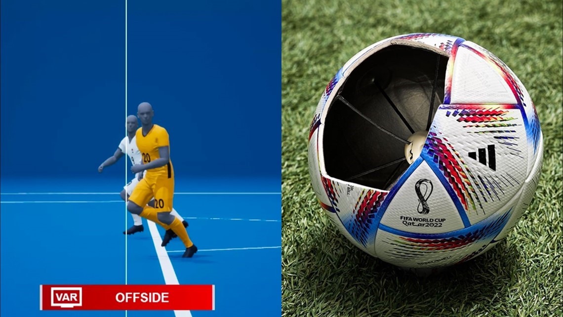 Đến cả trái bóng của World Cup cũng được nhồi nhét hàng tá công nghệ bên trong. Ảnh: FIFA