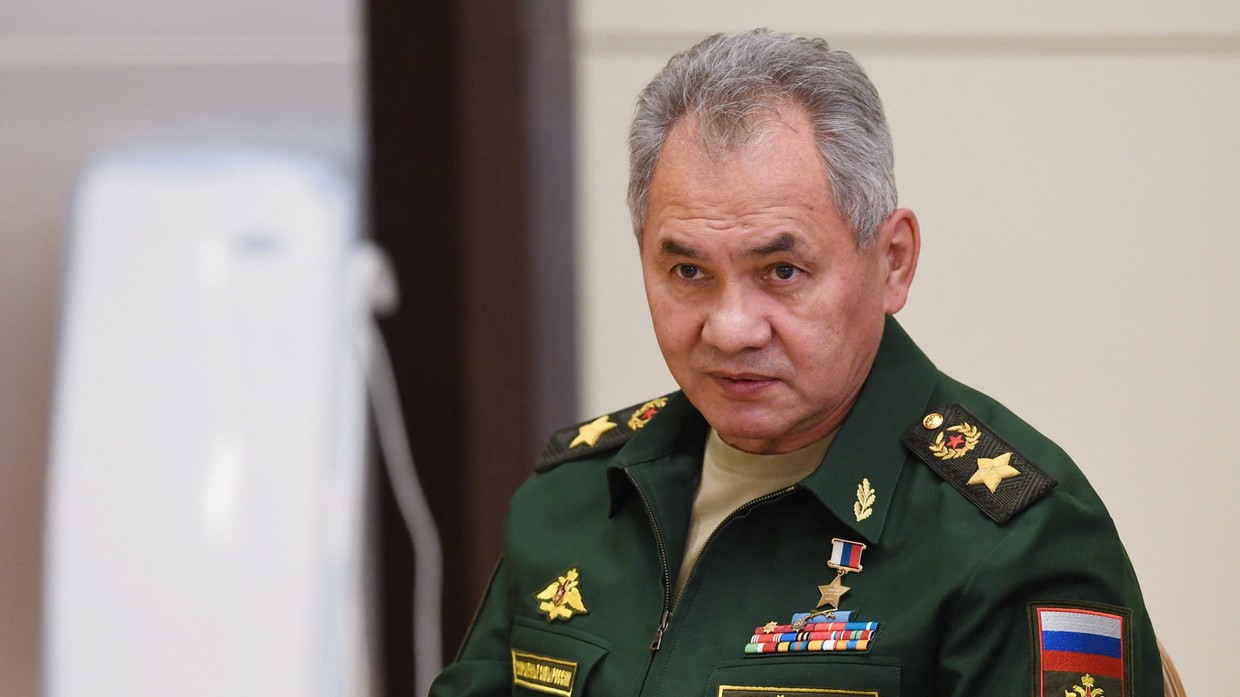 Bộ trưởng Quốc phòng Nga Sergei Shoigu. Ảnh: AFP