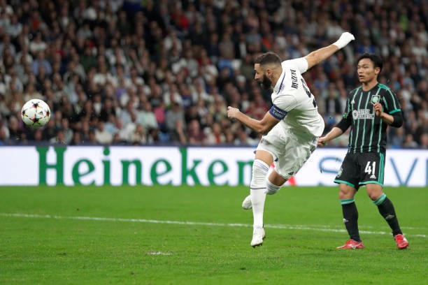 Karim Benzema đã trở lại nhưng chưa tìm lại được cảm giác ghi bàn. Ảnh: AFP