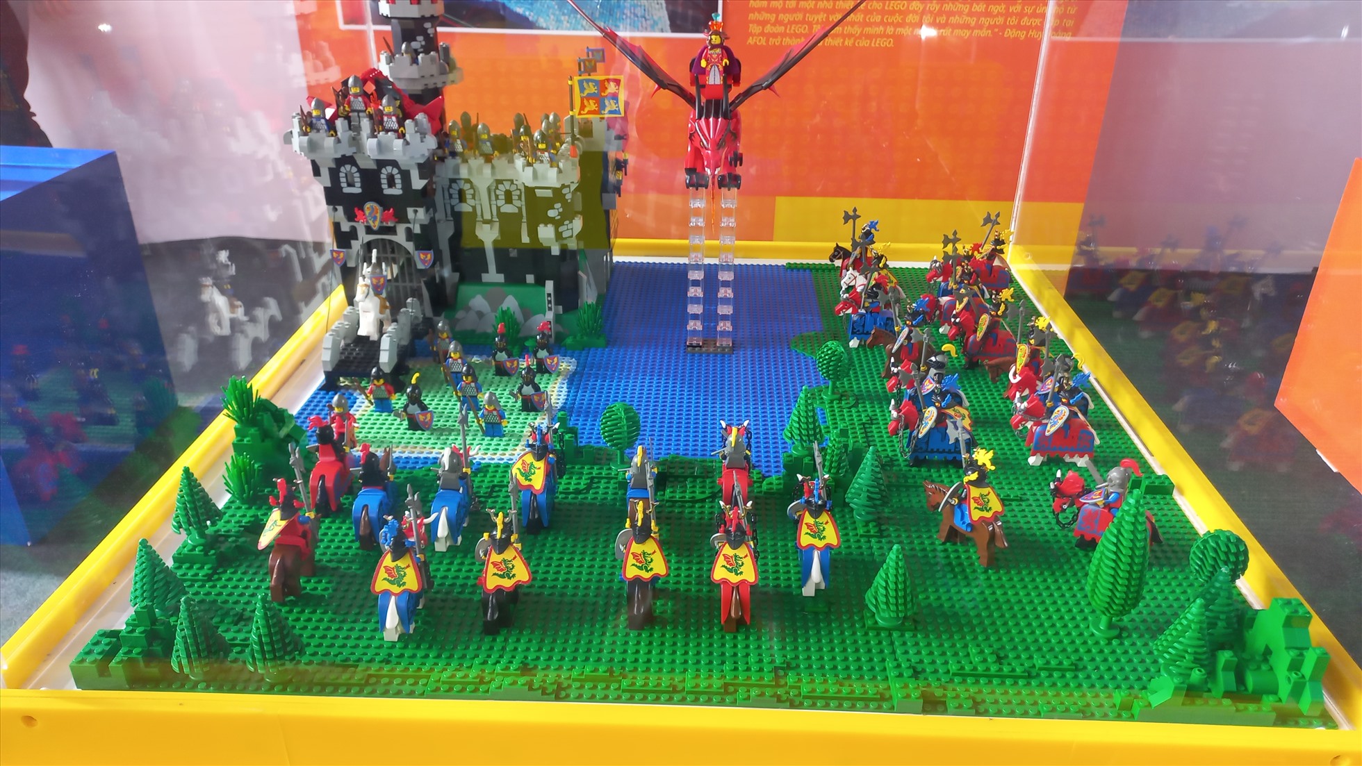 Mô hình đồ chơi do Lego sản xuất.