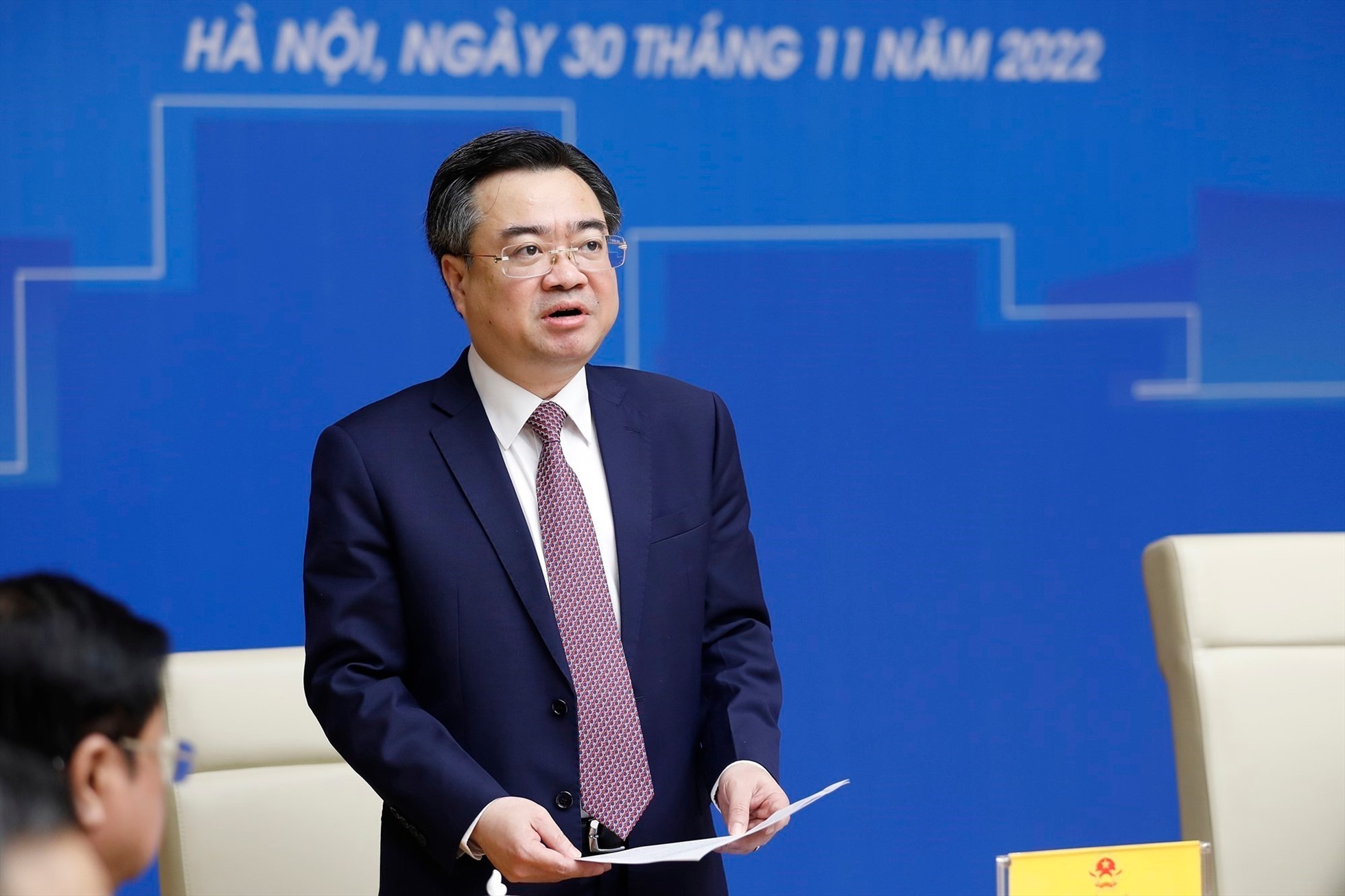 Bộ trưởng Bộ Xây dựng Nguyễn Thanh Nghị. Ảnh: Dương Giang