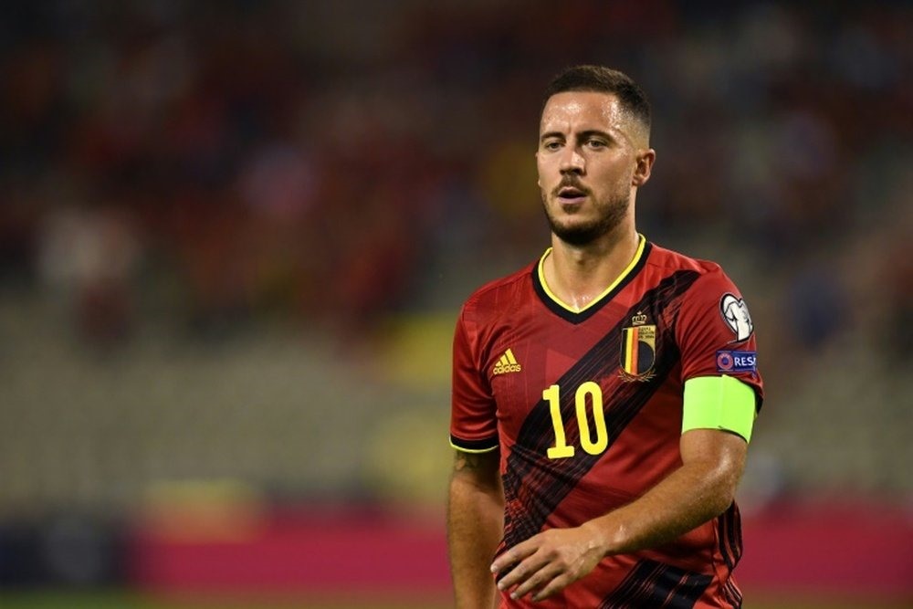 Hazard phủ nhận bất đồng nội bộ ở tuyển Bỉ. Ảnh: AFP