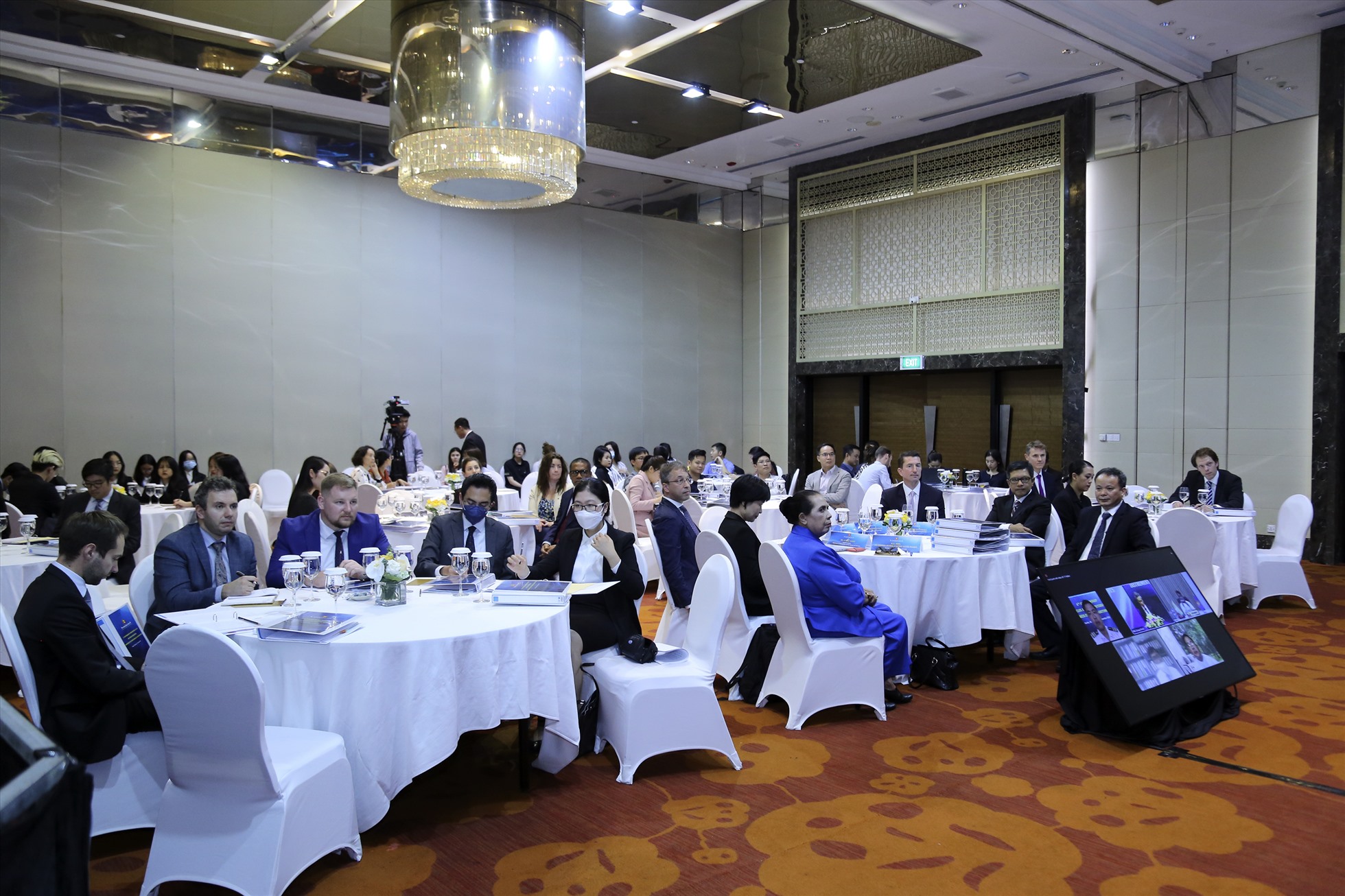 Hội thảo lần thứ tư của Diễn đàn Khu vực ASEAN (ARF) về vận dụng Công ước của Liên Hợp Quốc về Luật biển 1982 và các văn kiện pháp lý quốc tế khác trong ứng phó với các thách thức đang nổi lên trên biển. Ảnh: Bộ Ngoại giao