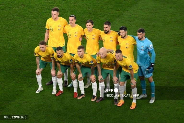 Đội tuyển Australia. Ảnh: AFP
