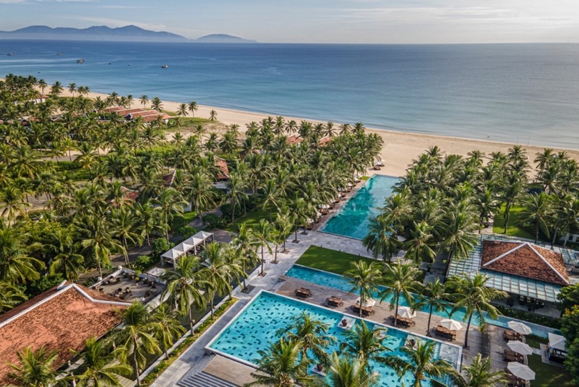 Khu resort Four Seasons Resort The Nam Hải là một trong những khu nghỉ dưỡng nổi tiếng bậc nhất ở Hội An.
