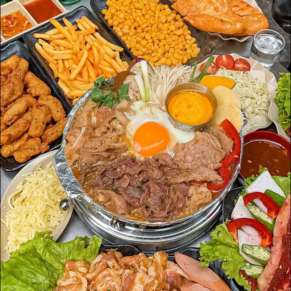 Bò nướng ở 1A Gầm Cầu Ảnh: Bò nướng 1A Gầm Cầu