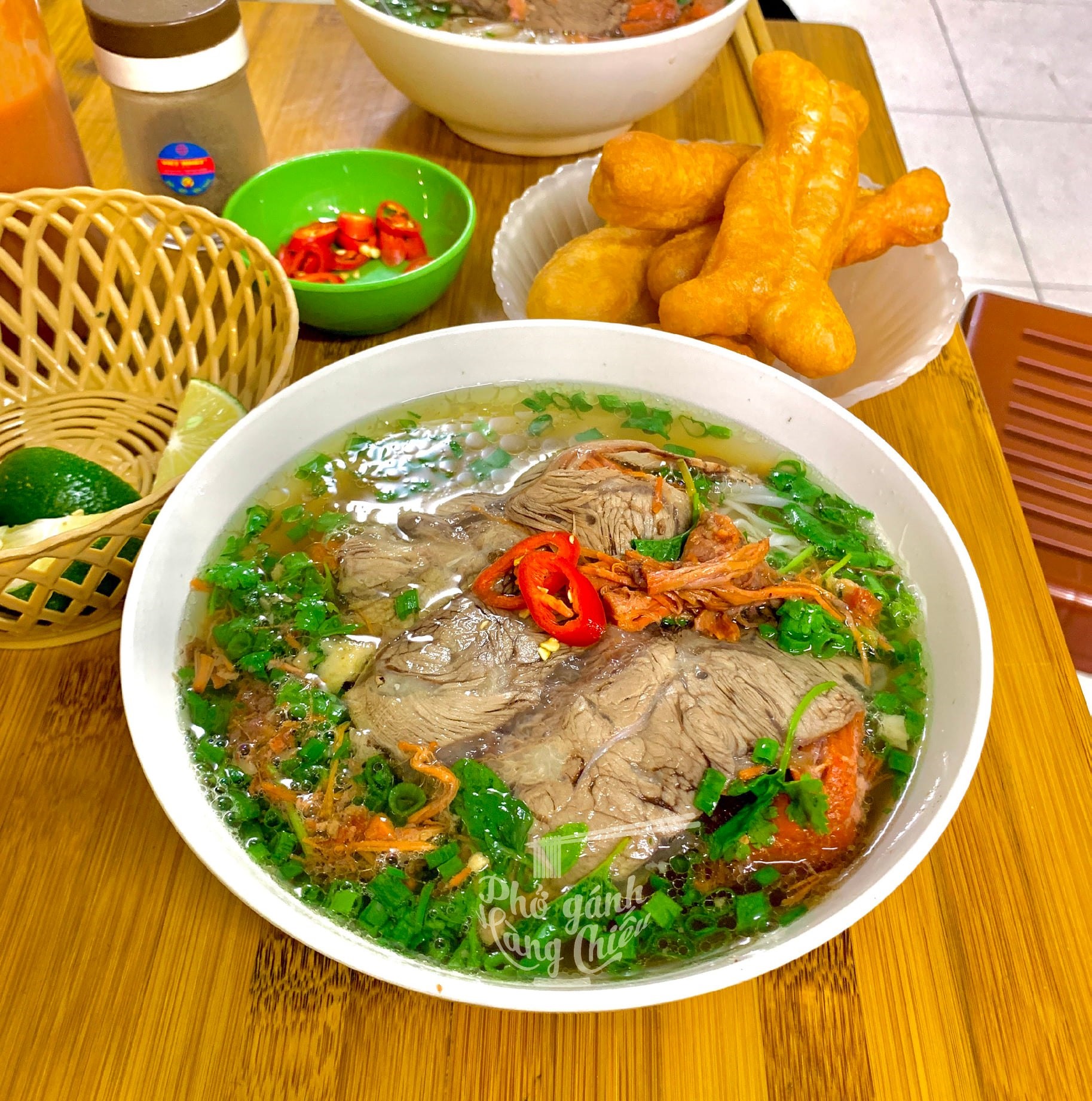 Phở Gánh vang danh Hà Thành Ảnh: Phở Gánh Hàng Chiếu