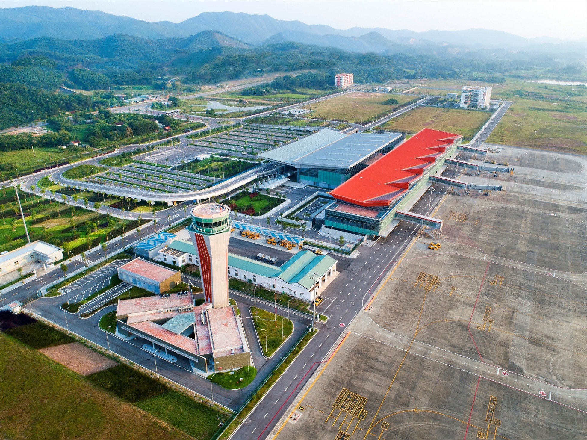 Cảng hàng không quốc tế Vân Đồn - Cảng hàng không tư nhân duy nhất của cả nước hiện nay. Ảnh: Nguyễn Hùng