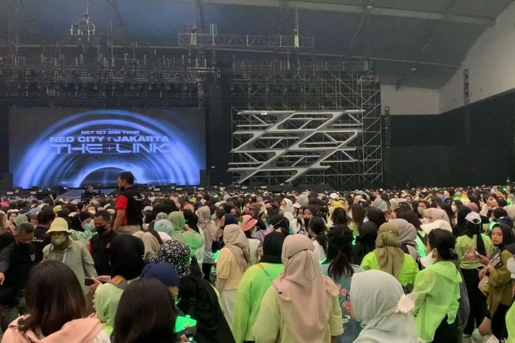 Sức chứa của địa điểm tổ chức là 10.000 người. NCT 127 sẽ tổ chức 2 đêm diễn liên tiếp tại Jakarta. Ảnh: Twitter