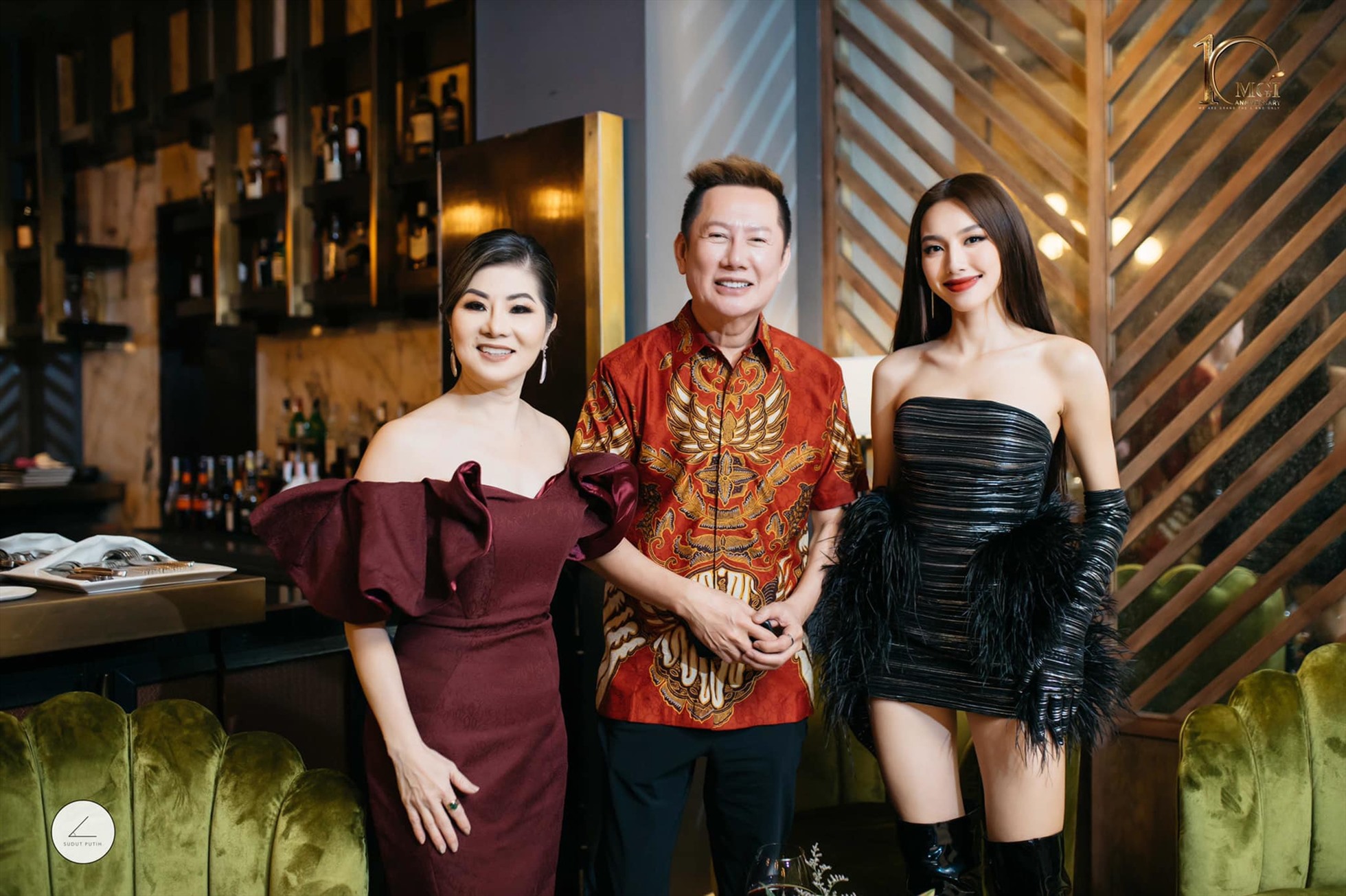 Sau khi đăng quang Hoa hậu Hòa bình Quốc tế 2021, Thùy Tiên đắt show và được chủ tịch Hoa hậu Hòa bình Quốc tế ngợi khen về khả năng thu hút hợp đồng cho cả BTC cuộc thi. Ảnh: MGI