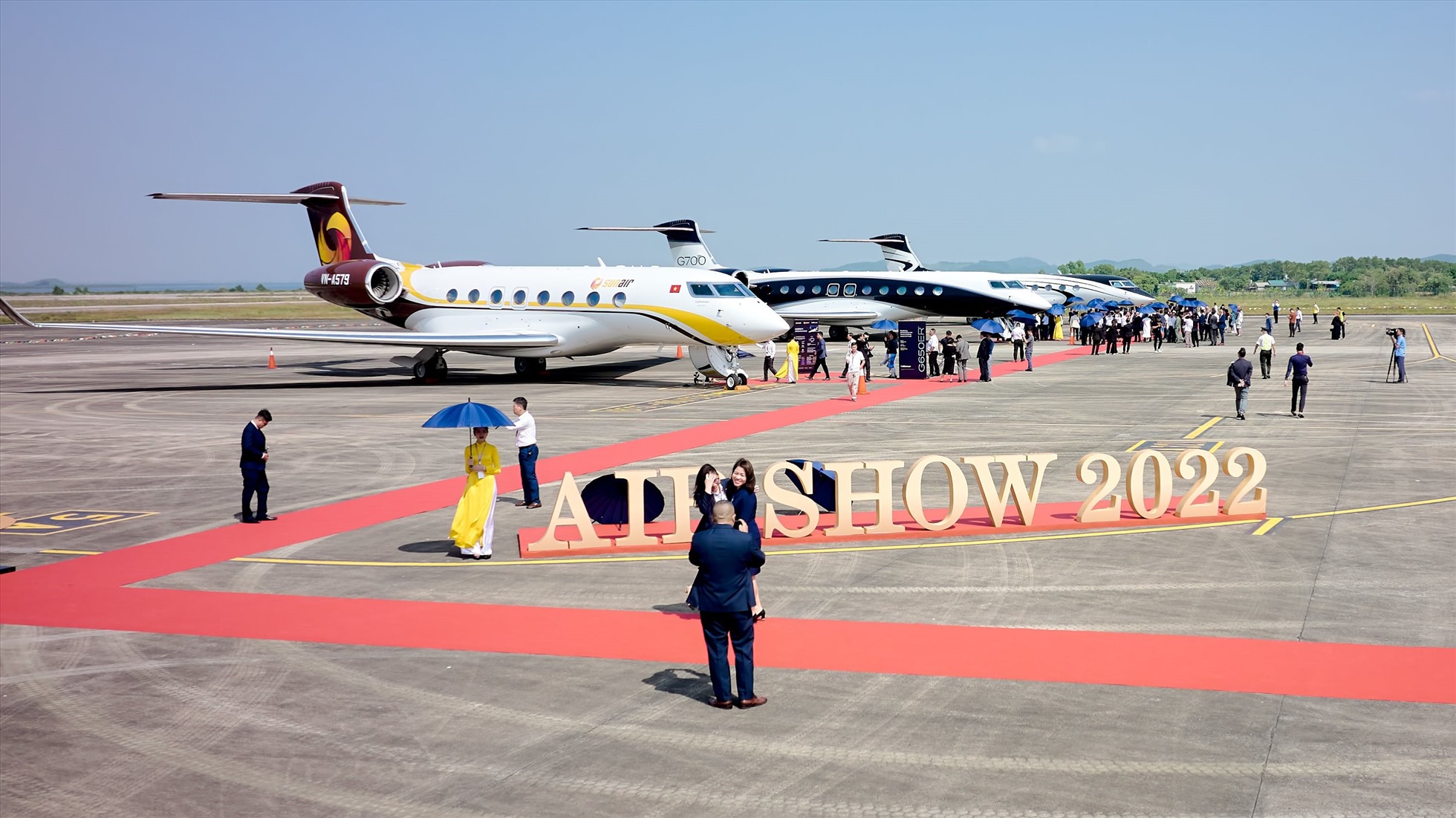 Triển lãm hàng không Airshow 2022 được coi là sự kiện có ý nghĩa đặc biệt trong lĩnh vực hàng không chung nói riêng và hàng không Việt Nam nói chung, bởi đây là lần hiếm hoi hãng máy bay danh tiếng Gulfstream tổ chức triển lãm máy bay riêng ngoài quy mô các triển lãm hàng không thông thường.